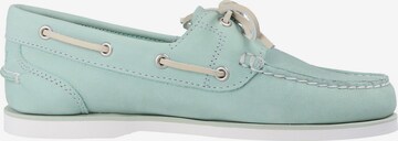 TIMBERLAND Mocassins 'Classic Boat Amherst 2 Eye' in Groen