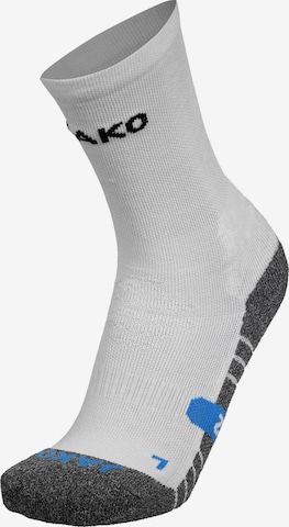 JAKO Athletic Socks in White: front