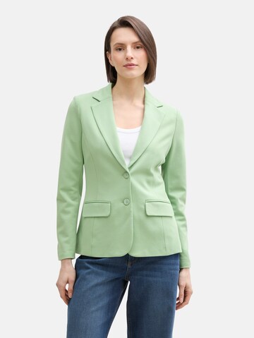 TOM TAILOR Blazer in Green: front