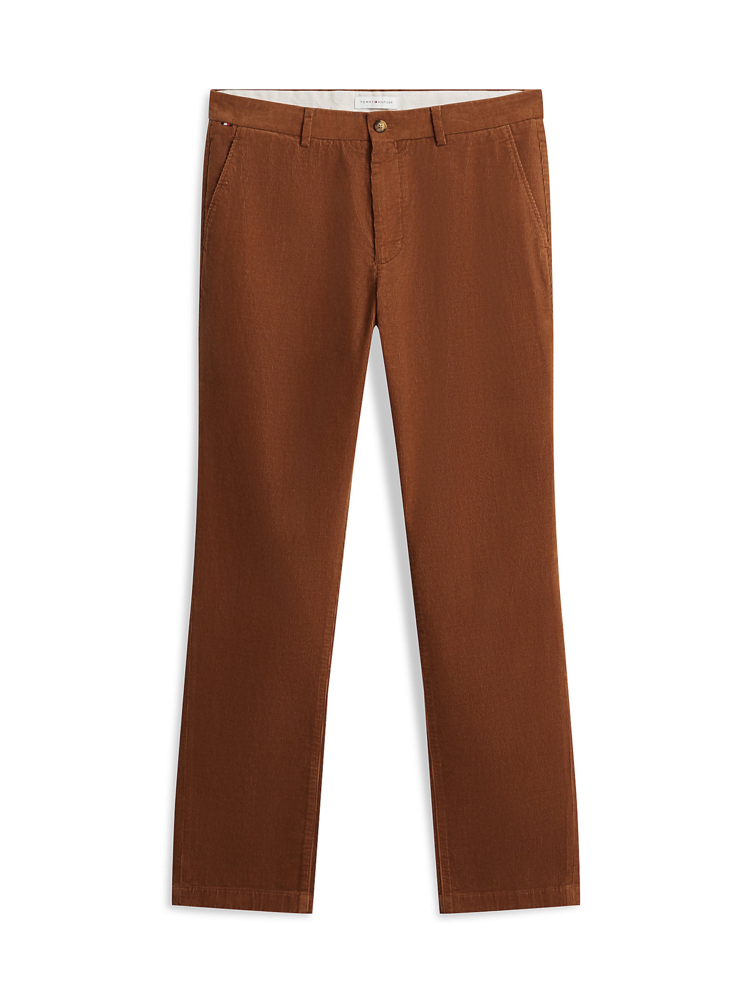 TOMMY HILFIGER Slim fit Chino Pants 'Denton' in Brown: front