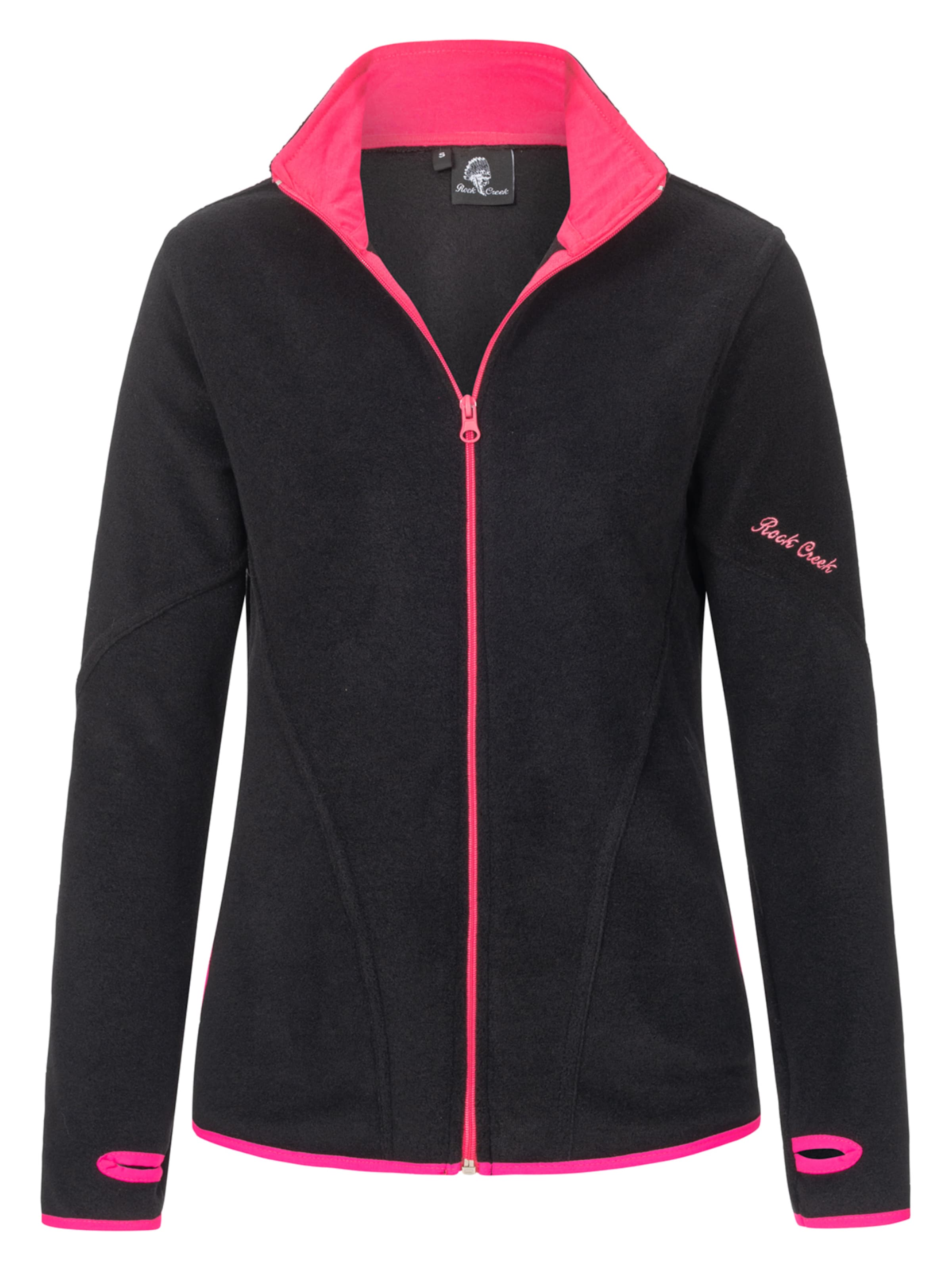 Rock Creek Jacke in Schwarz: Vorderseite