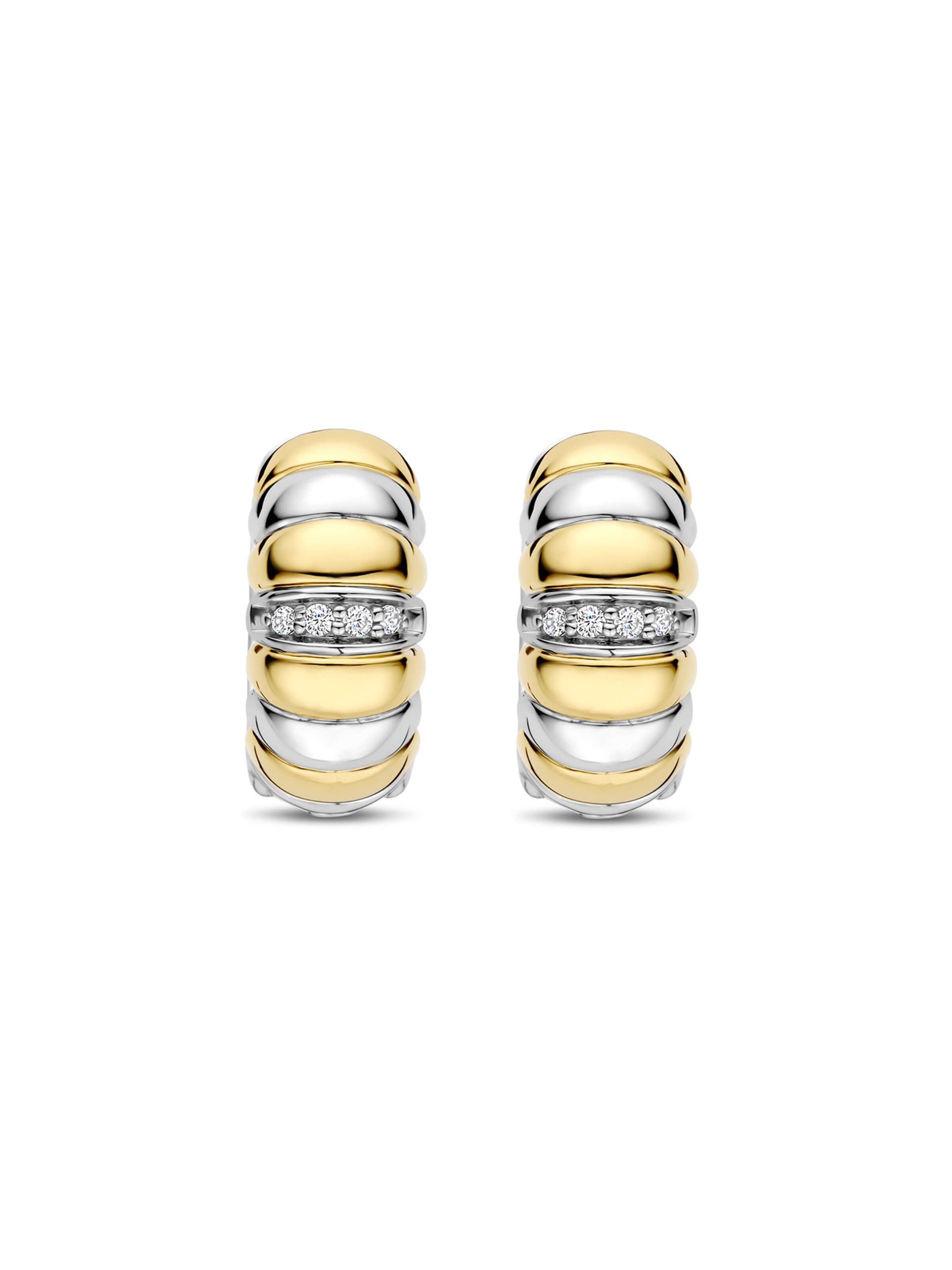 Ti Sento Milano Earrings in Gold