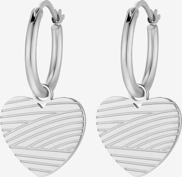 Heideman Earrings 'Lea' in Silver: front