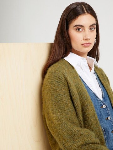AMERICAN VINTAGE - Cárdigan 'EAST' en verde