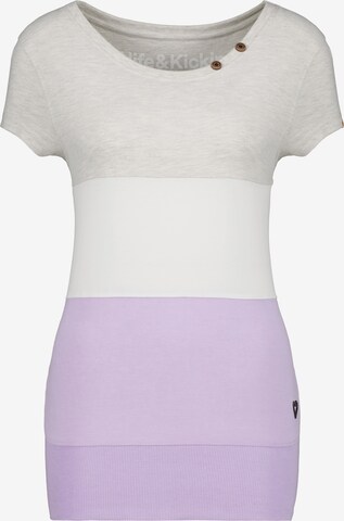 T-shirt 'Cori' Alife and Kickin en violet : devant