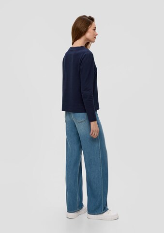 s.Oliver Sweatshirt in Blau