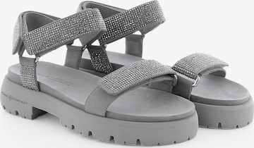 Kennel & Schmenger Strap Sandals ' SKILL ' in Grey