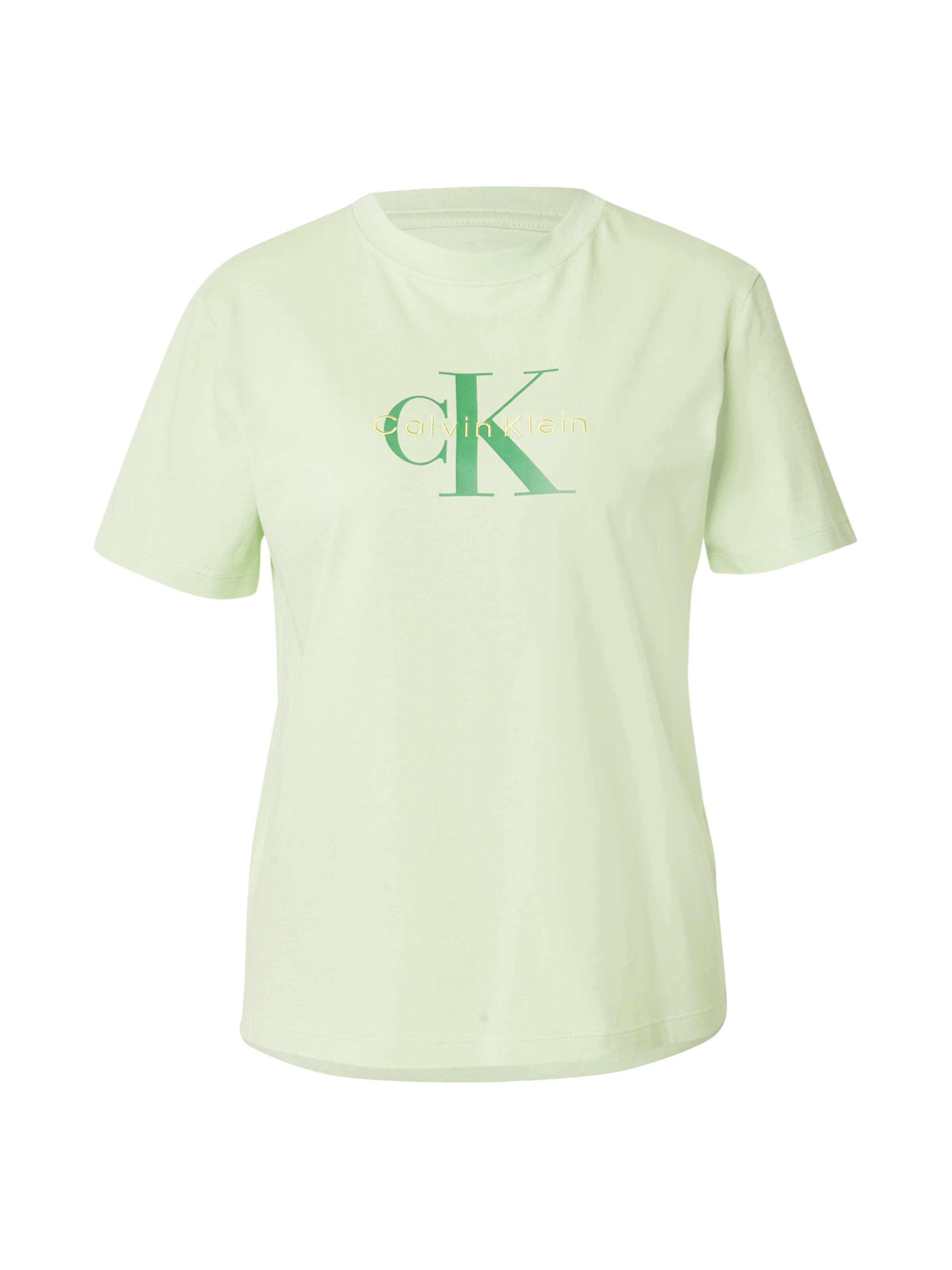 T-shirt 'HERO CLASSIC' Calvin Klein Jeans en vert : devant