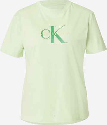 T-shirt 'HERO CLASSIC' Calvin Klein Jeans en vert : devant
