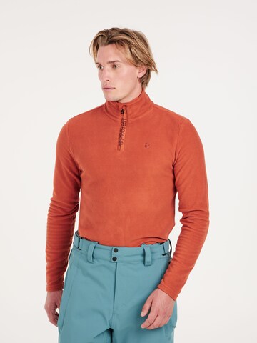 PROTEST Athletic Sweatshirt 'PERFECTO' in Red