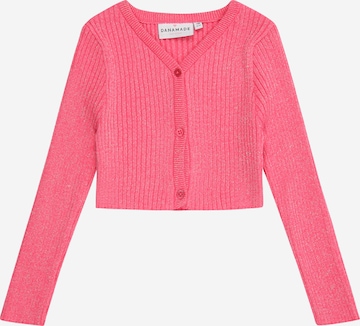 Cardigan Danamade en rose : devant