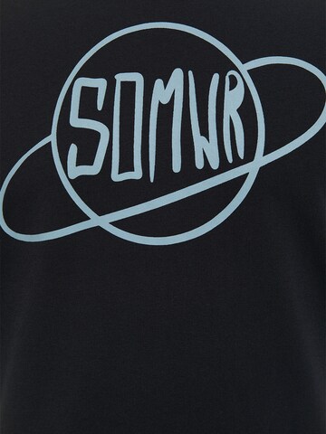 SOMWR T-Shirt 'PLANET SPHERE TEE' in Schwarz