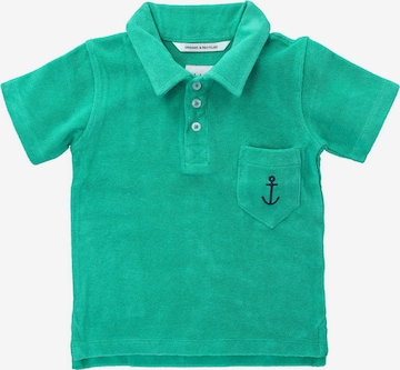 Ebbe Shirt 'Anker' in Green: front