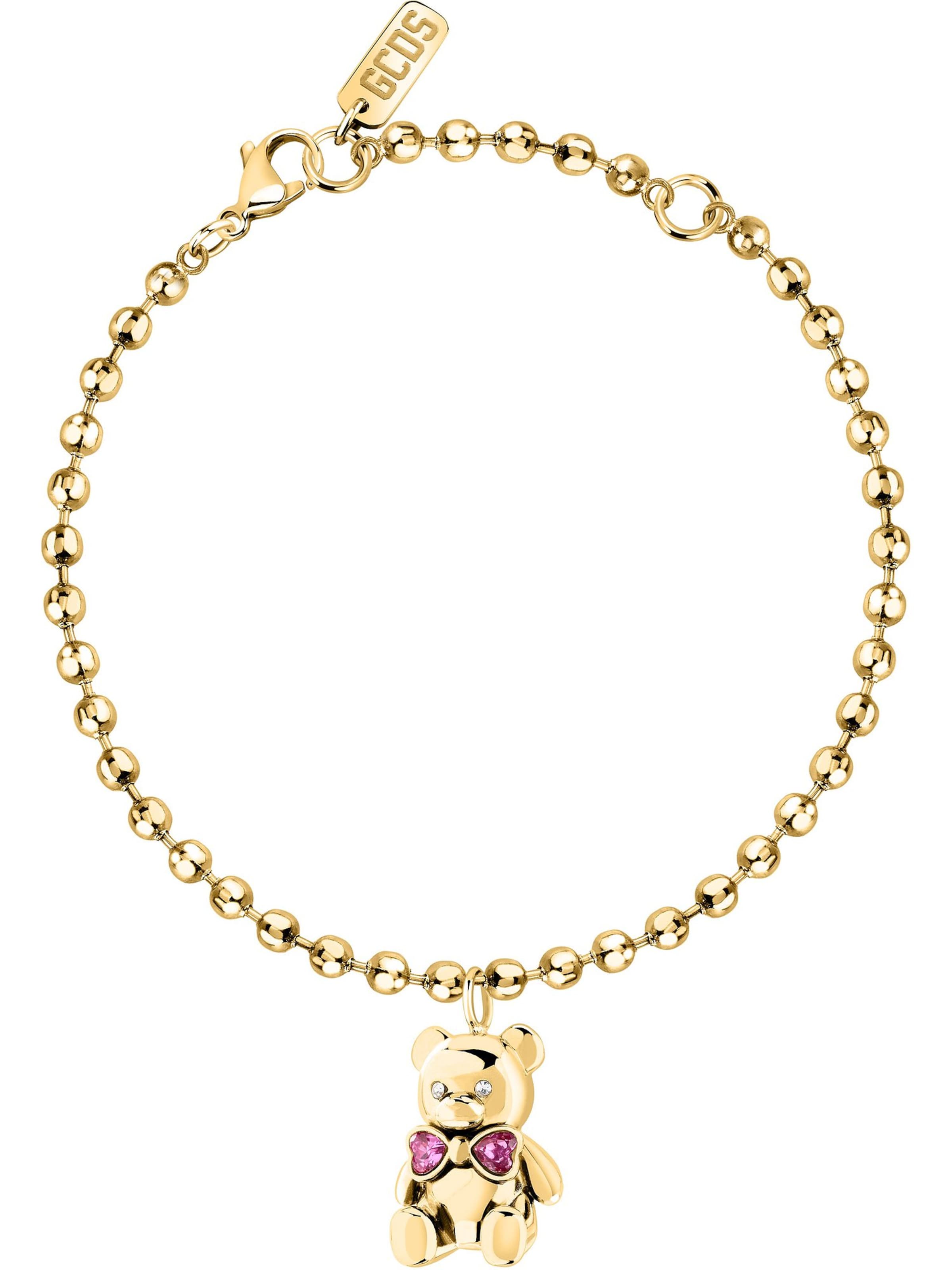 GCDS Armband in Gold: Vorderseite