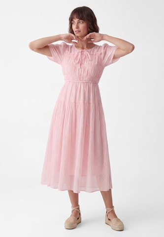 Usha - Vestido 'Floral' en rosa: frente