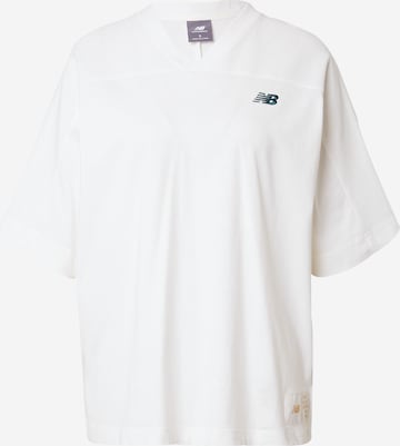 new balance Shirt 'Greatest Hit' in White: front