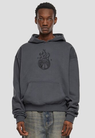 Sweat-shirt 'Teamdream' MT Upscale en gris : devant