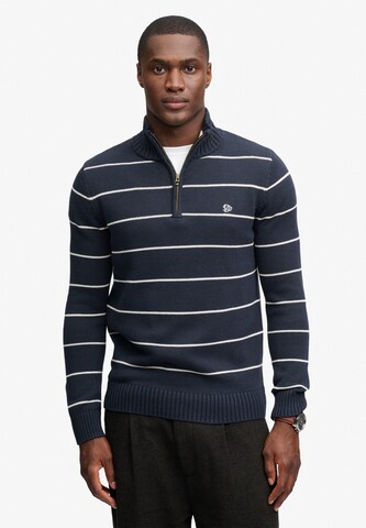 Superdry Trui in Blauw: voorkant