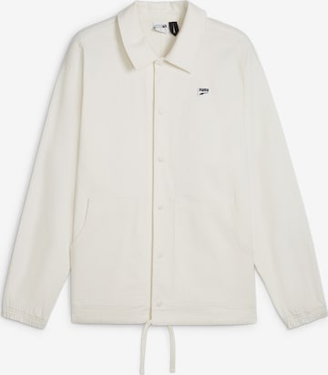 Veste mi-saison 'Downtown' PUMA en blanc : devant