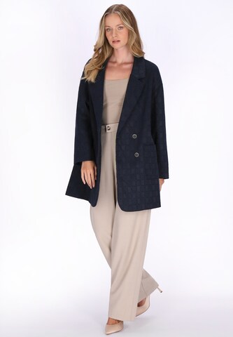 DreiMaster Klassik - Abrigo de entretiempo en azul