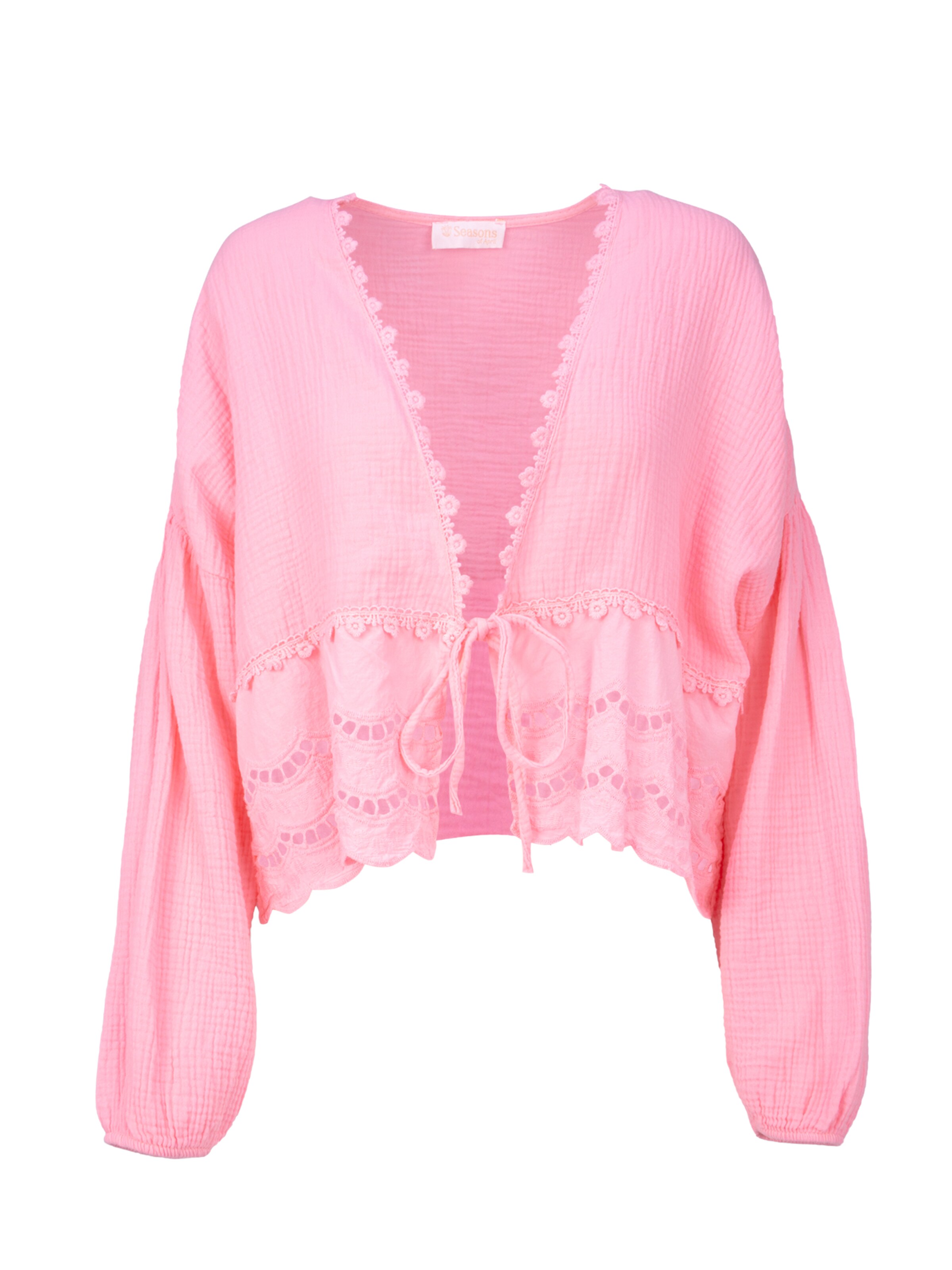 Seasons of April Blouse 'Laura' in Pink: front