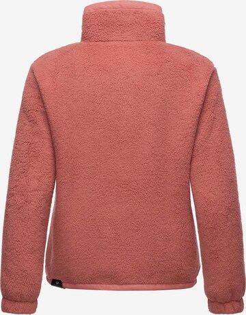 Ragwear Fleece jas 'Nordicka' in Roze