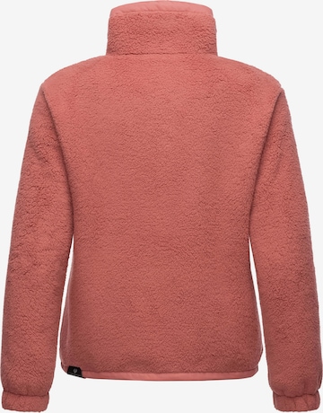 Giacca di pile 'Nordicka' di Ragwear in rosa