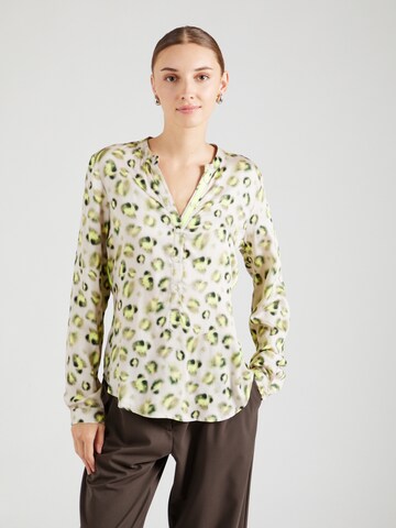 Emily Van Den Bergh Bluse in Beige: Vorderseite