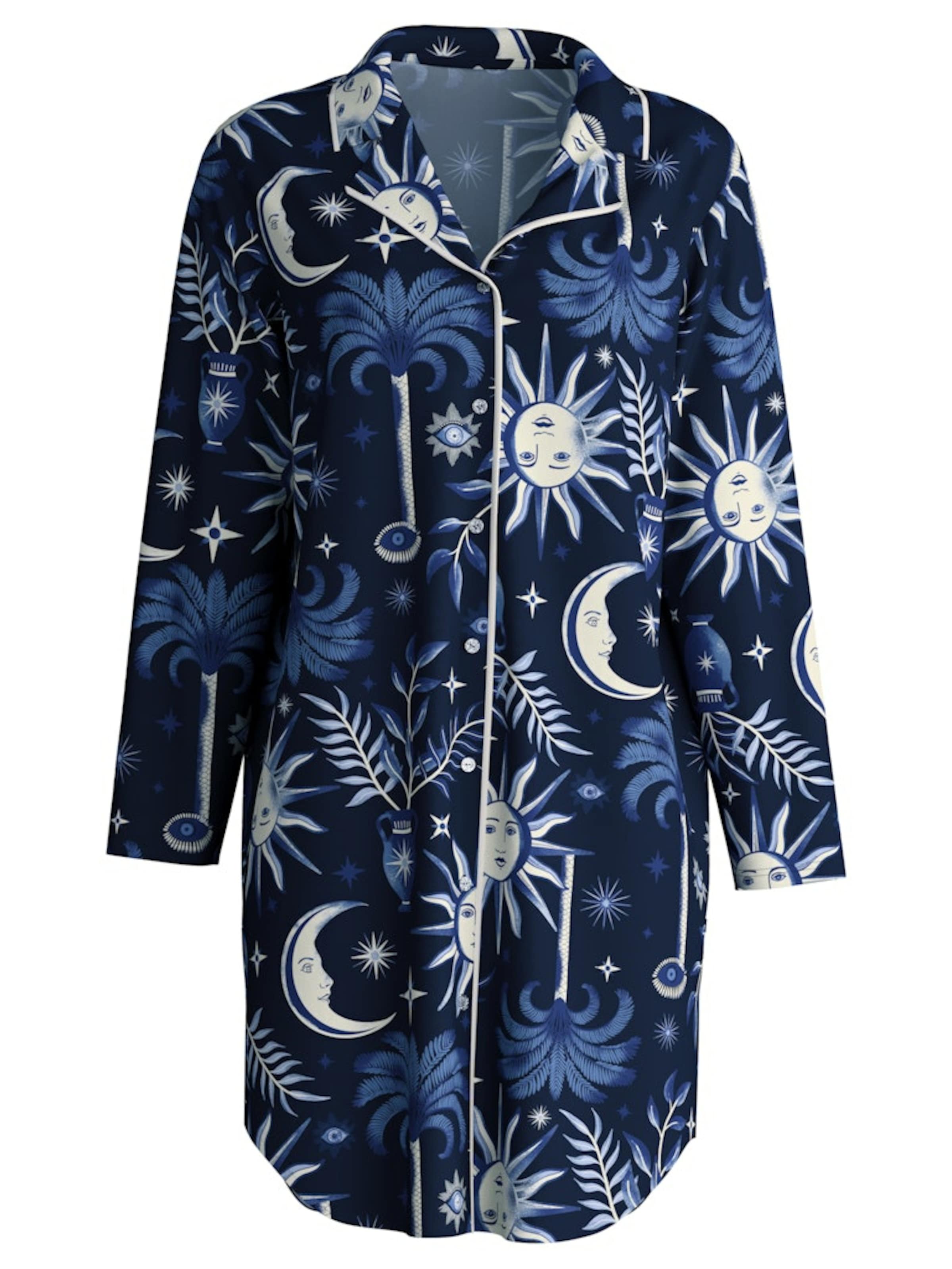 CALIDA Nightgown in Blue: front