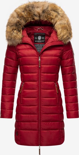 MARIKOO Winter coat in Caramel / Dark red, Item view