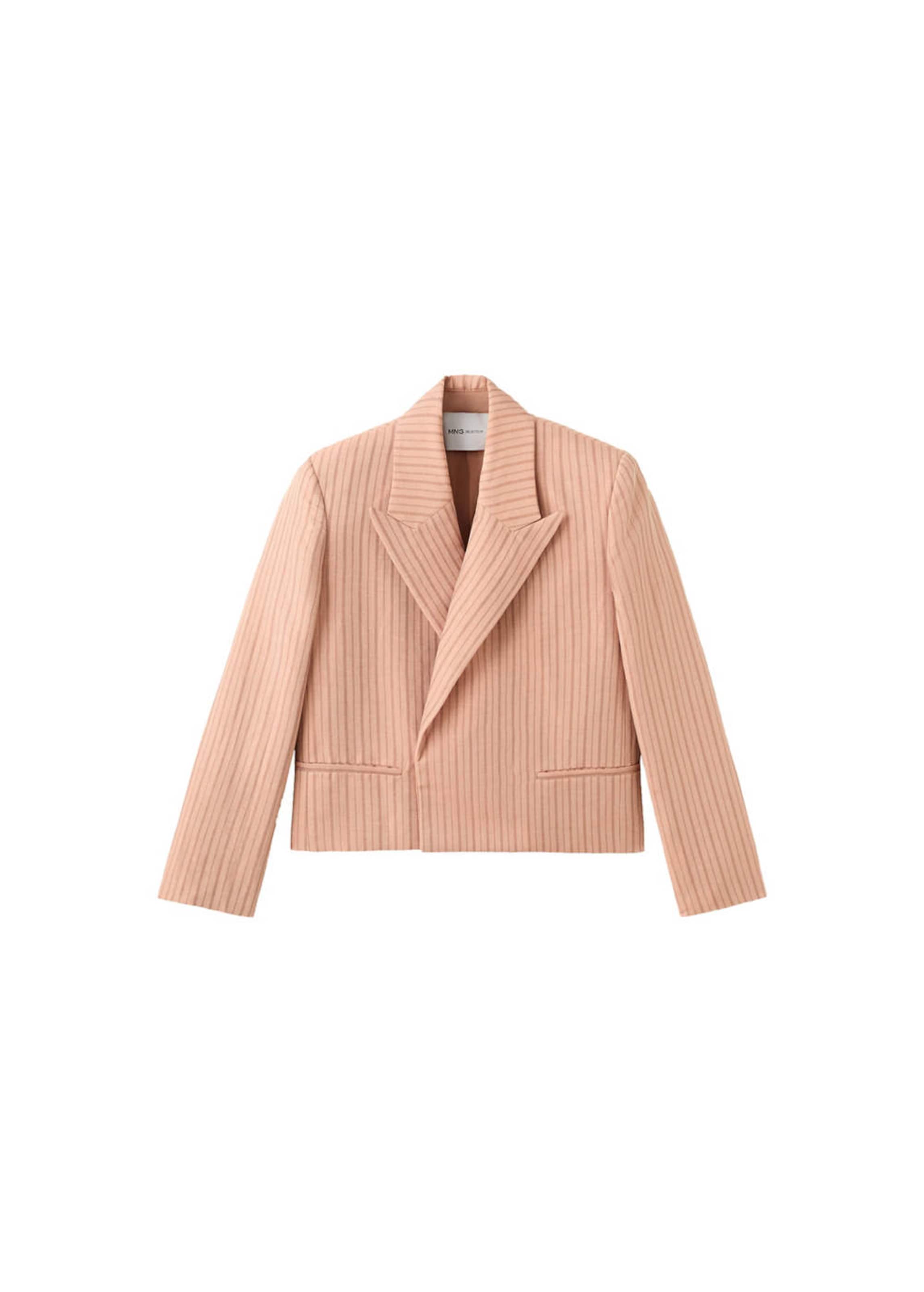 MANGO Blazer 'Strappy' in Pink: Vorderseite