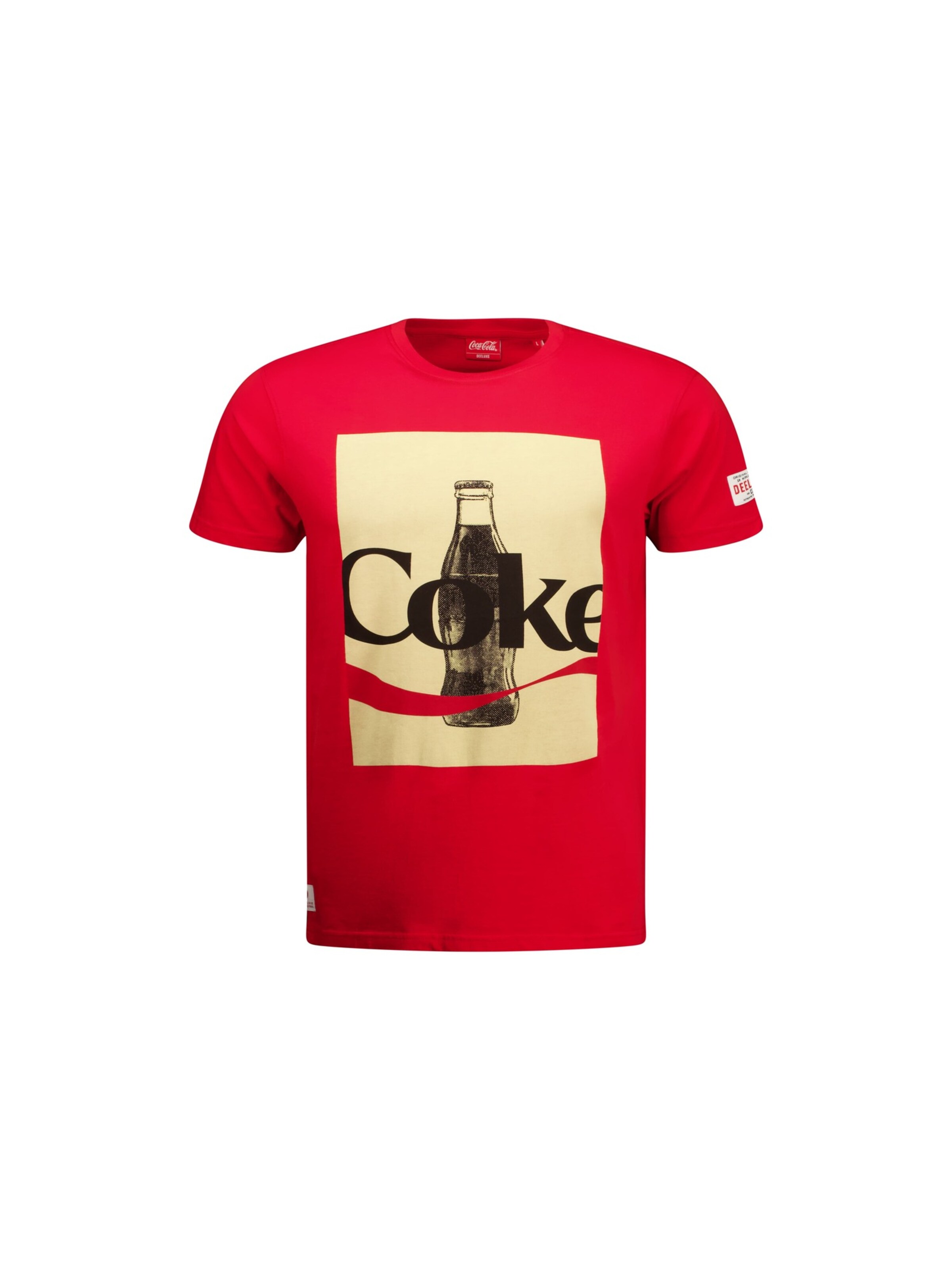 Deeluxe Shirt 'ICECOLD' in Red: front