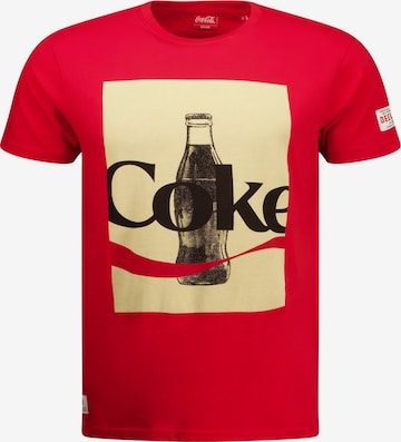 Deeluxe Shirt 'ICECOLD' in Red: front