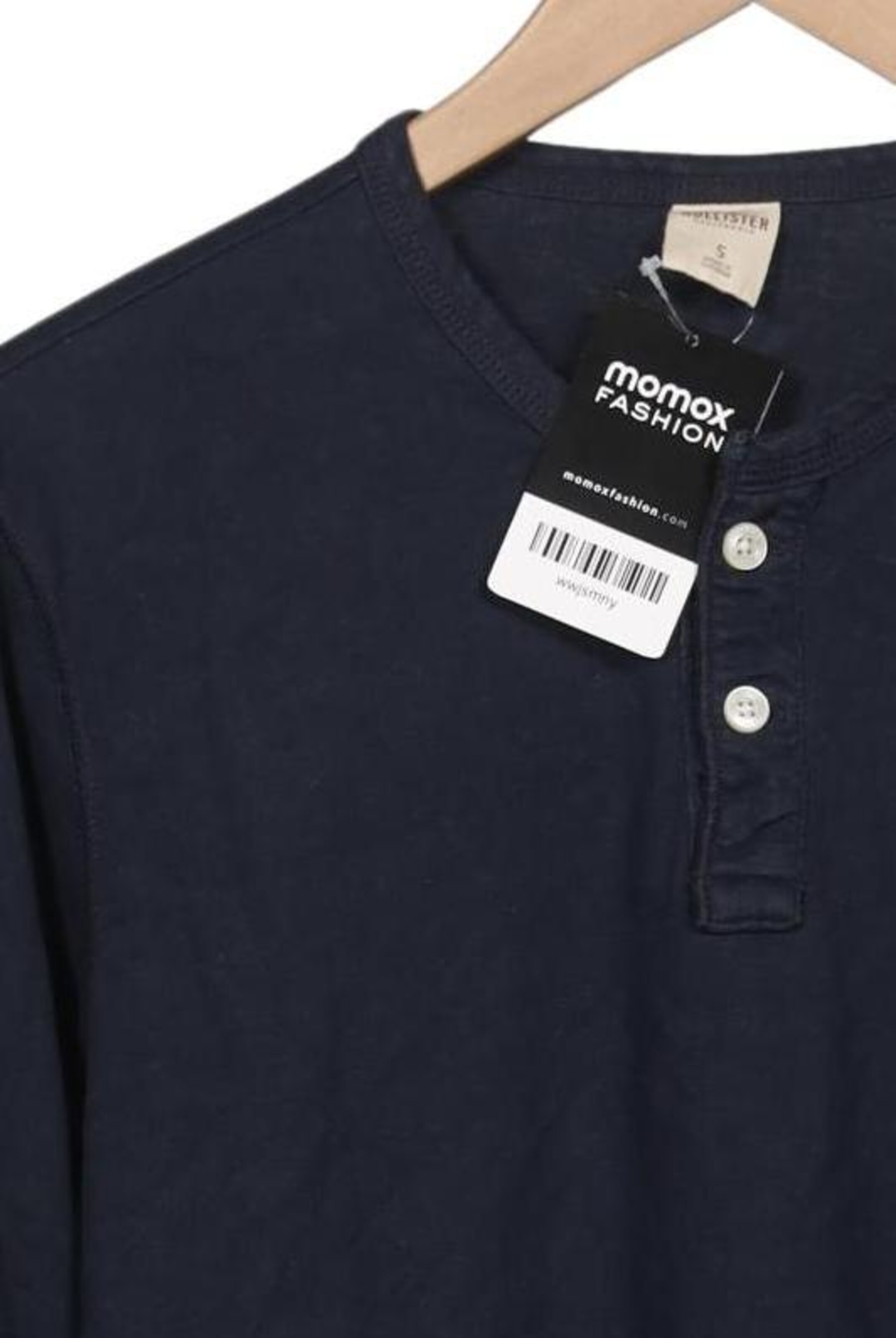 HOLLISTER Shirt in S in Blue