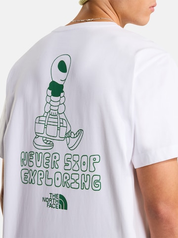 THE NORTH FACE Mezek 'M ALIEN  RELAXED SHORT SLEEVE TEE-GRAPHI' - fehér