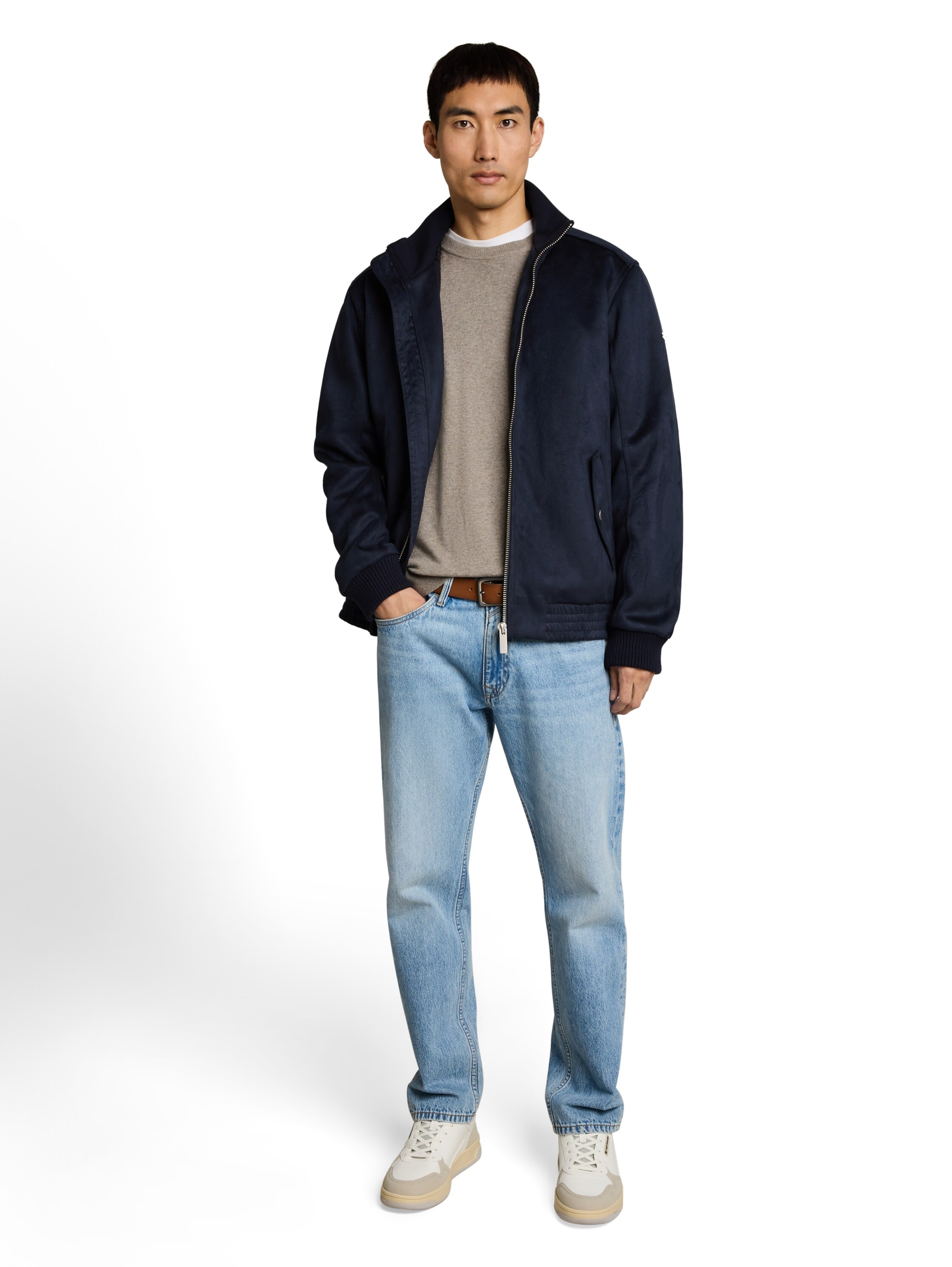 TOM TAILOR Between-season jacket in Blue