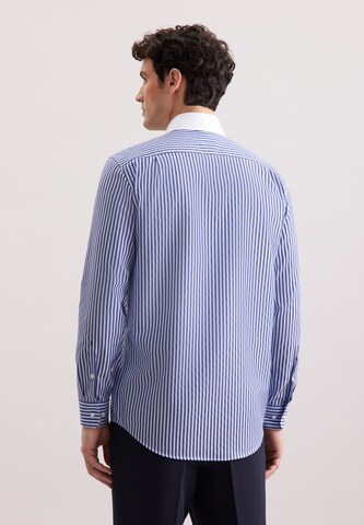 Coupe regular Chemise business SEIDENSTICKER en bleu