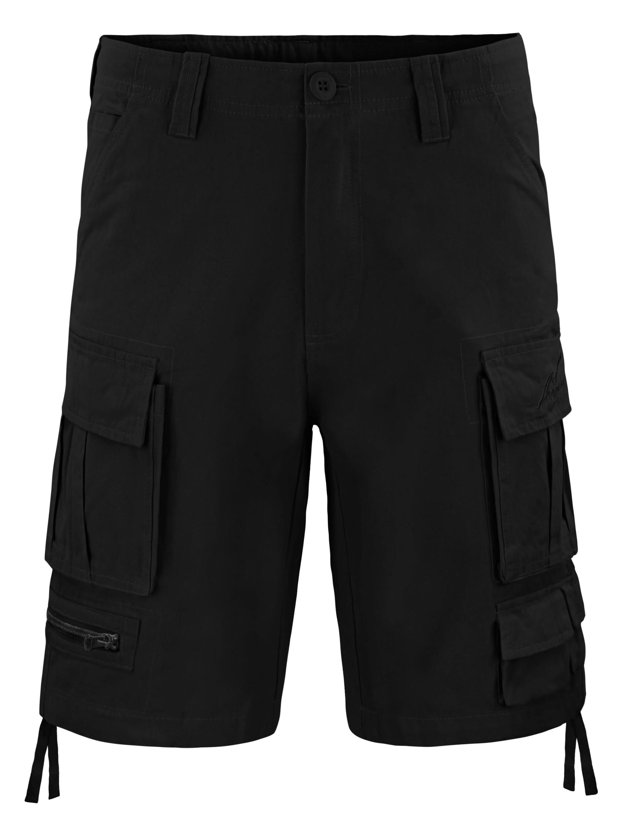 Pantalon outdoor 'Atacama' normani en noir : devant