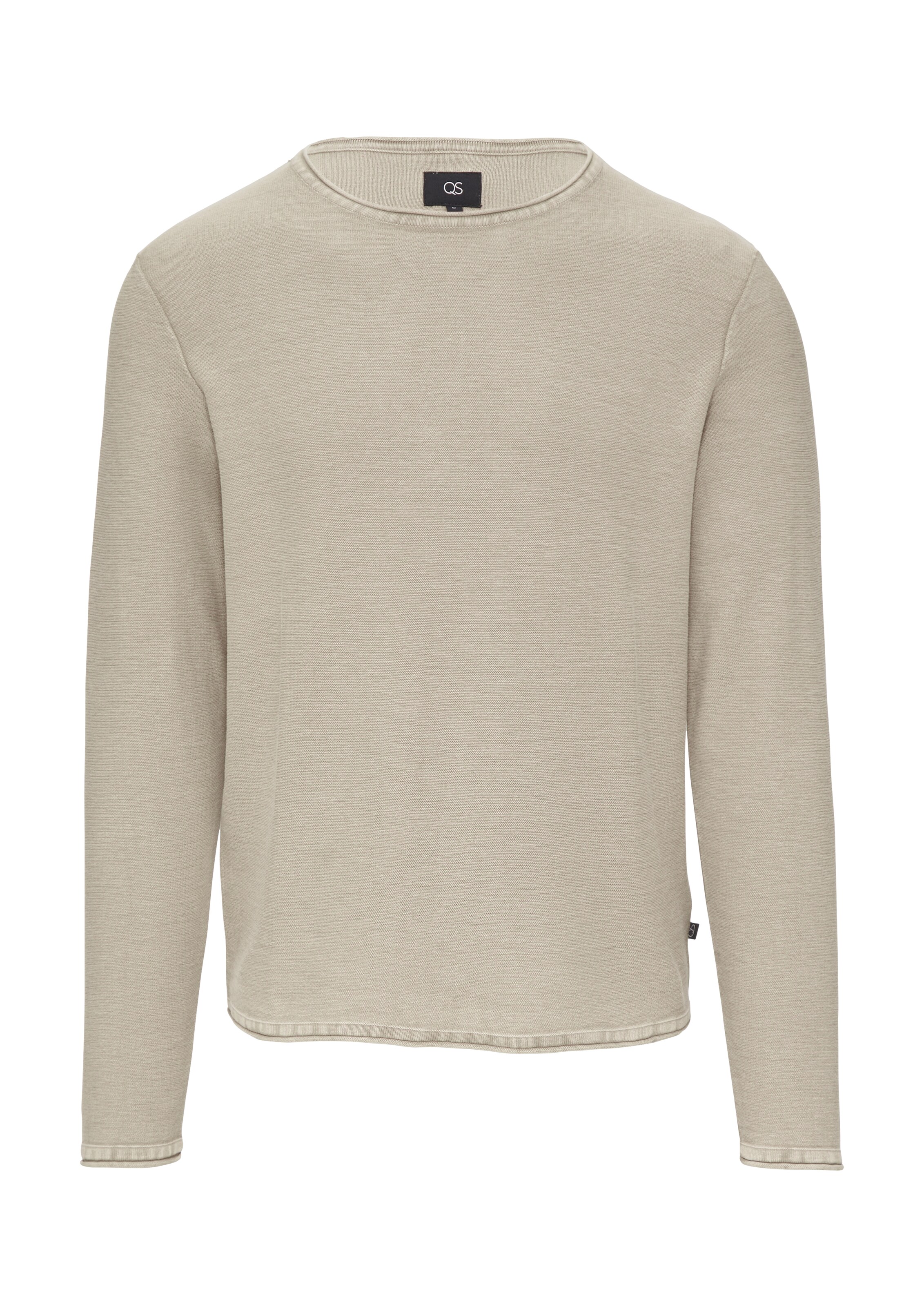 QS Pullover in Beige: Vorderseite