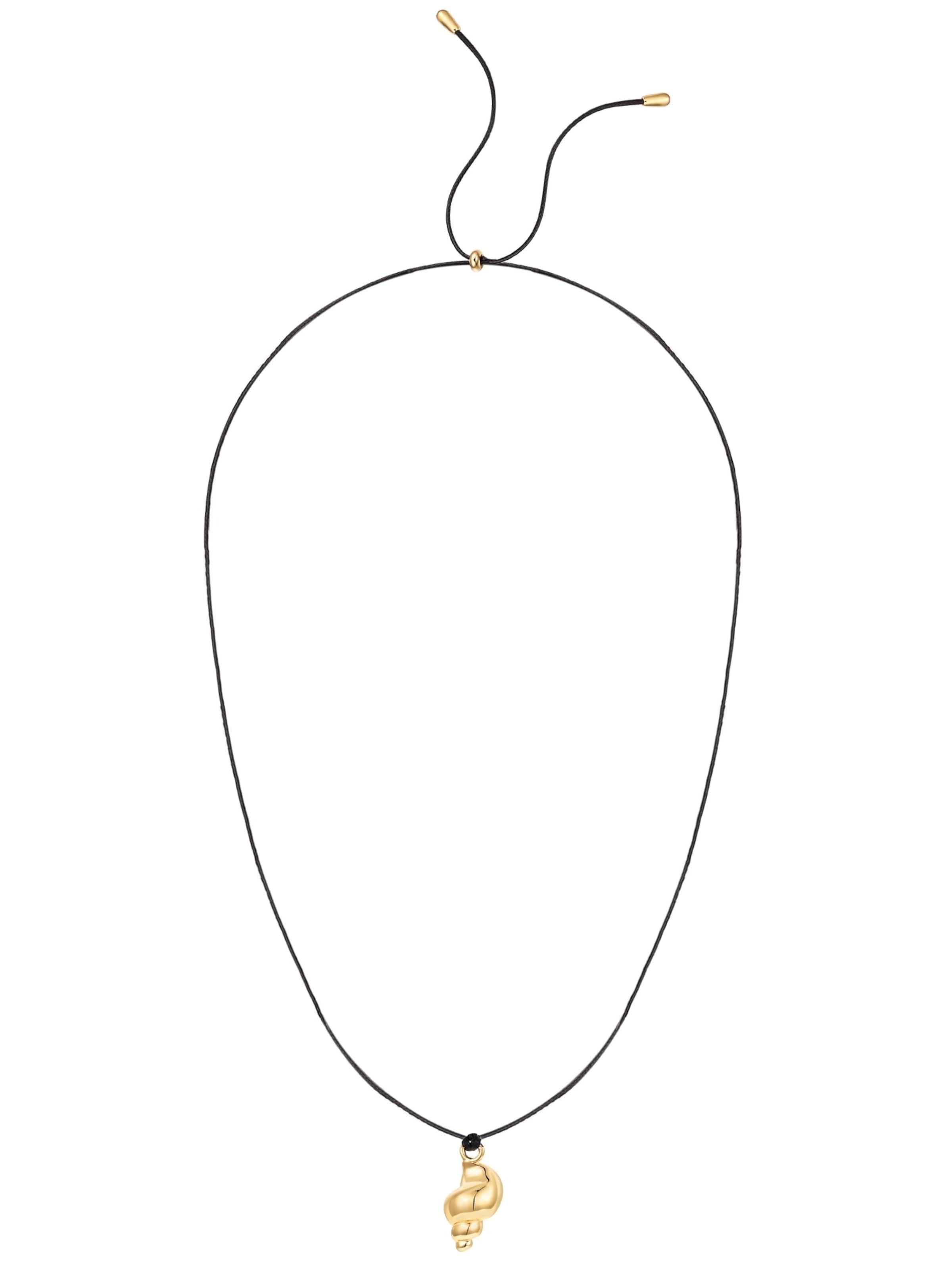 Yokoamii Ketting in Goud: voorkant