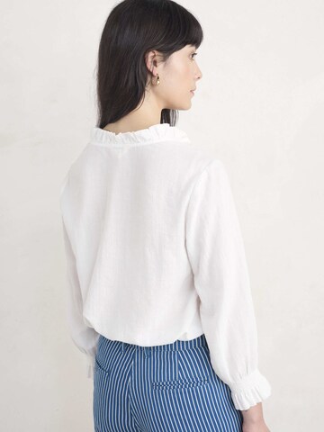 Seasalt Cornwall Bluse 'Feather Star' in Weiß