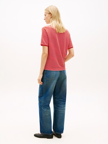 raudona TOMMY HILFIGER Marškinėliai