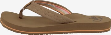 REEF Beach & Pool Shoes 'Cushion Breeze' in Brown