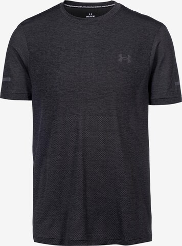 UNDER ARMOUR Funktionsshirt in Schwarz: predná strana