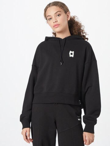 PUMA Sportsweatshirt 'Pivot' i svart: forside