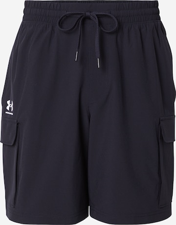 UNDER ARMOUR Loosefit Urheiluhousut värissä musta: etupuoli