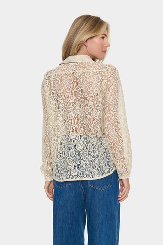 SAINT TROPEZ Bluse 'Jewel' in Gelb