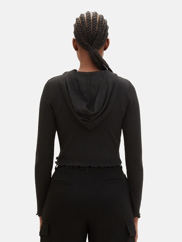 TOM TAILOR DENIM Shirt in Schwarz