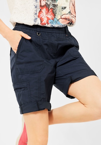 CECIL Loosefit Shorts in Blau: predná strana