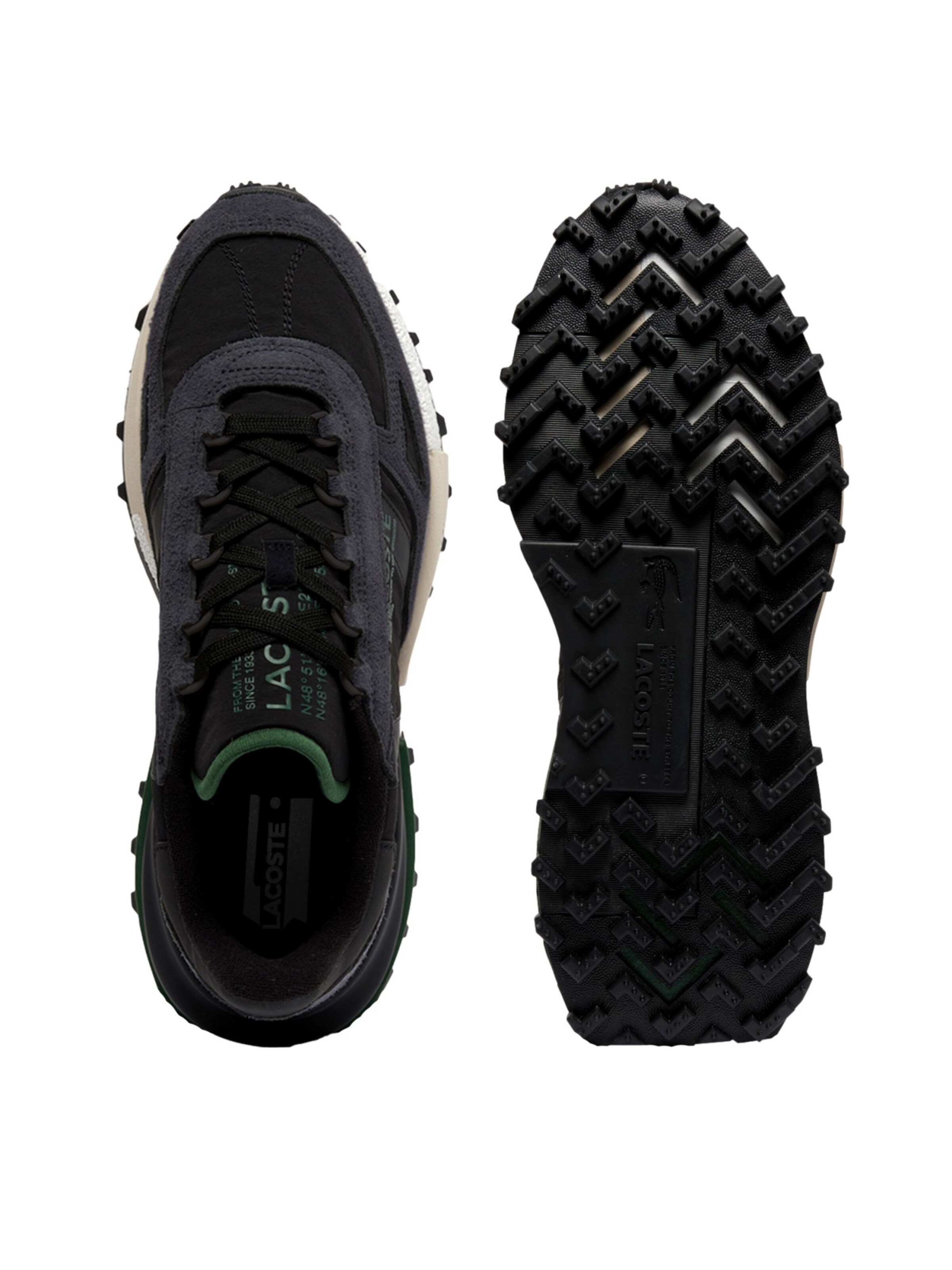 Baskets basses 'Elite Active' LACOSTE en noir